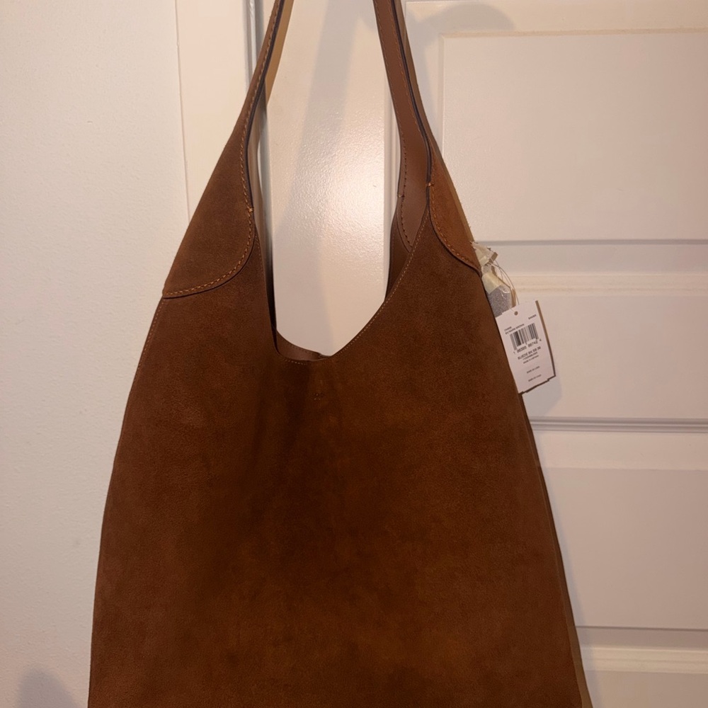Coach suede Brooklyn bag